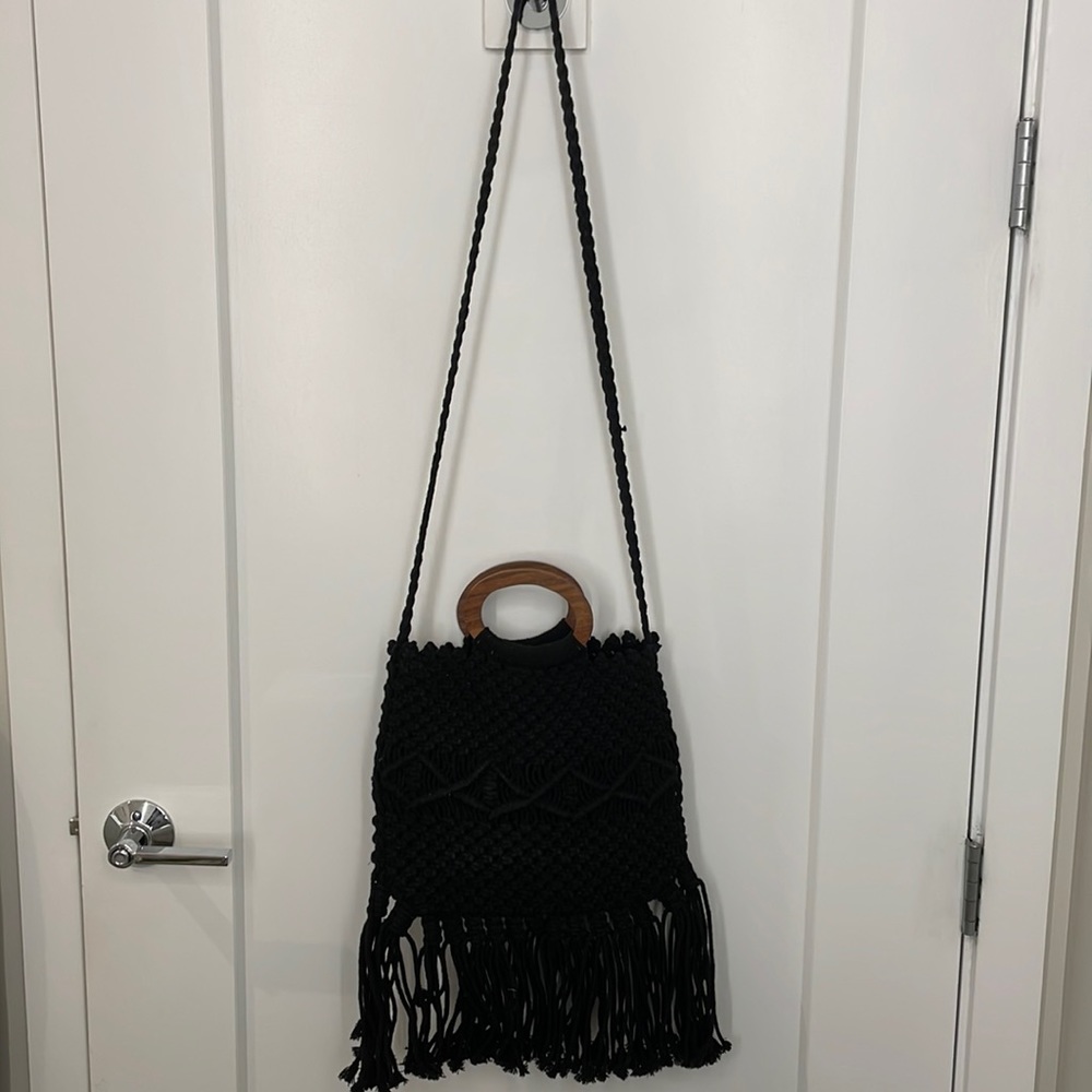 Danielle Nicole Black Satchel Bag
